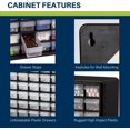 AkroMils 10164 64 Drawer Plastic Parts Storage, Hardware and Craft