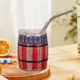 thumbnail image 6 of Foqnuq 304 Stainless Steel Beer Mug, Portable Mini Shot Glass, Small Drink Tumbler, Insulated Beer Cup with Straw, Ideal for Camping, BBQ, Outdoor Parties, and Travel, 6 of 6