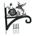 thumbnail image 2 of jinwen Wall Mount Plant Hanger Multifunctional Hanging Plant Basket for Wind Chimes Hummingbird, 2 of 9