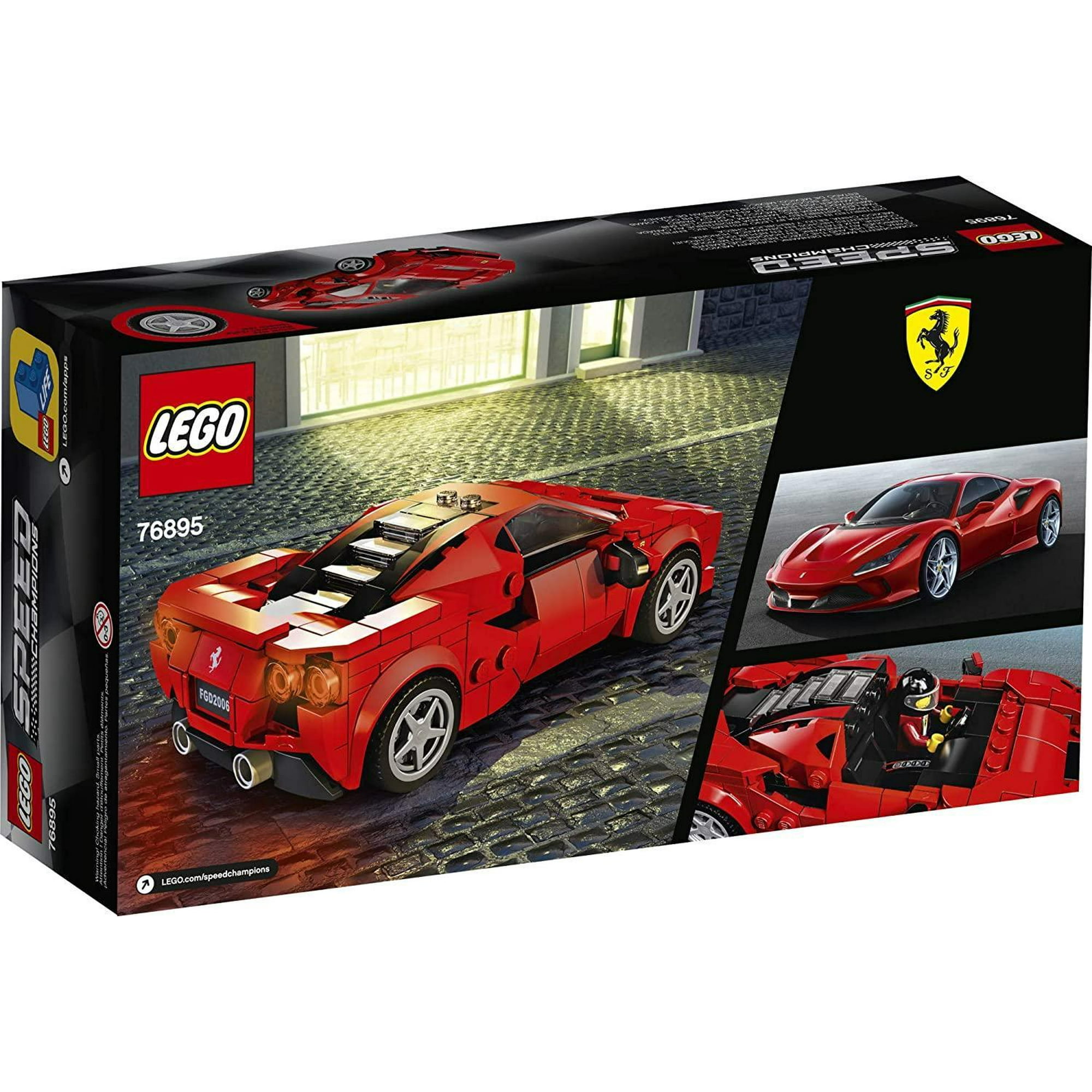 Speed Champions 76895 Ferrari F8 Tributo Racing 2024 Model Car, Vehicle Building