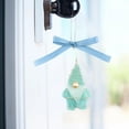 thumbnail image 5 of IMossad Santa Claus Shaped Sea Glass Pendant, Unique Glass Ornament Highlighting Santa Design, 5 of 7