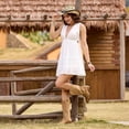 thumbnail image 4 of Cowboy Boots For Women Western Cowgirl Boots Mid Calf Snip Toe Boot With Chunky Heel, 4 of 7