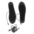 thumbnail image 1 of USB heated shoe inserts Electric foot heating pad Foot warmer Black, 1 of 5
