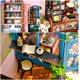 thumbnail image 2 of Casa de Muñecas de Madera DIY Oso de Fresa Sala Creativa 1:24, 2 of 5