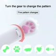 CHEEPUM Cat Toy Projector Cat Jarashi Rechargeable Pattern Light Latest