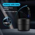 thumbnail image 3 of Car Ashtray With LED Light Universal Autmotive Smell Proof Fireproof New J4, 3 of 3