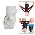 thumbnail image 2 of Tobillera Zulema Soporte Compresión Manga protección Deporte Esguinces dolor Gris L, 2 of 8