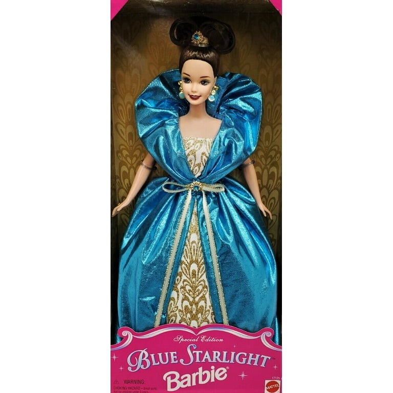 Blue Starlight Barbie Doll Brunette Special Edition 1996 Mattel No