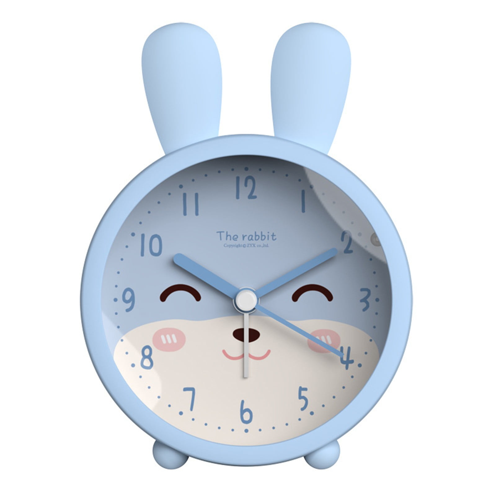 Cartoon Animal LED Smart Alarm Clock Bedside Mini Sleeping Lamp(Son  Rabbit), snatcher