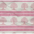 thumbnail image 4 of oneOone Organic Cotton Poplin Twill Fabric Arrow & Tree Block Print Fabric By Yard 42 Inch Wide, 4 of 4