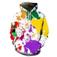 thumbnail image 3 of Sudaderas con capucha con estampado 3D de arcoíris para hombre y mujer, sudaderas con capucha de manga larga de gran tamaño a la moda para uso diario, ropa de calle informal, 3 of 5