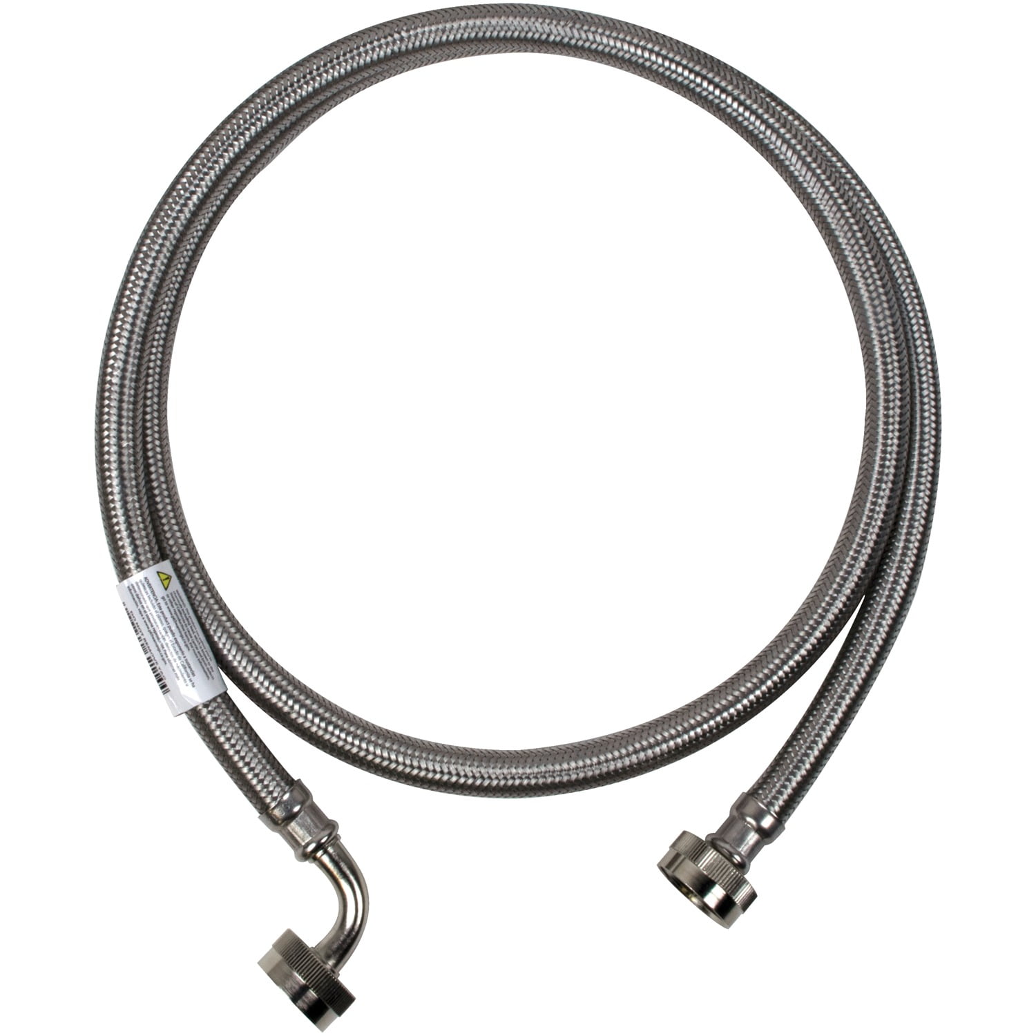 Certified Appliance Accessories STMKIT2 Braided Stainless Steel Steam Dryer Installation Kit with Elbow, 5ft