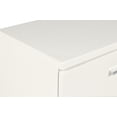 thumbnail image 6 of New Classic Furniture Sapphire Solid Wood 2-Drawer Nightstand in White, 6 of 7