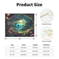 thumbnail image 2 of Lsque Enchanted Forest Butterfly A Print Wall Art – Decorative Picture for Living Room, Bedroom, and Office (Horizontal), 2 of 6