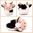 thumbnail image 5 of Kids Cow Slippers Toddler Boys Girls Animal Slippers Youth Fuzzy Slippers Comfy House Slippers Memory Foam Cute Cartoon Soft Non-slip, 5 of 5