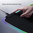 thumbnail image 4 of Game Mouse Pad Mat RGB Luminous Large Size Electronic Sports Thicken Table Top Mouse Pad for PC, Laptop, Desk, 4 of 8