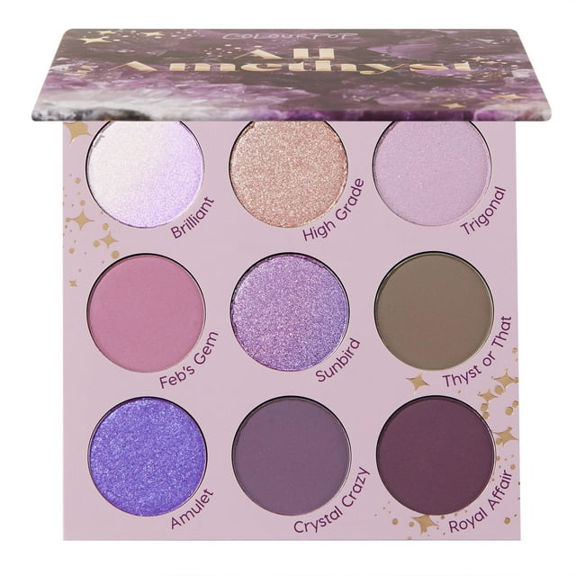 Polvo prensado Palette ColourPop All Amethyst Natural Aura