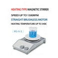 thumbnail image 3 of Heating Magnetic Stirrer Speed Range 0-1500rpm Hot Plate Lab Stirrer Mixer With Stir Bar Laboratory Equipment 20L ,Easy to Use, 3 of 7