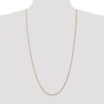 thumbnail image 2 of 14k Yellow Gold 30 Inch 1.5mm Rope Chain Necklace Pendant Charm, 2 of 9