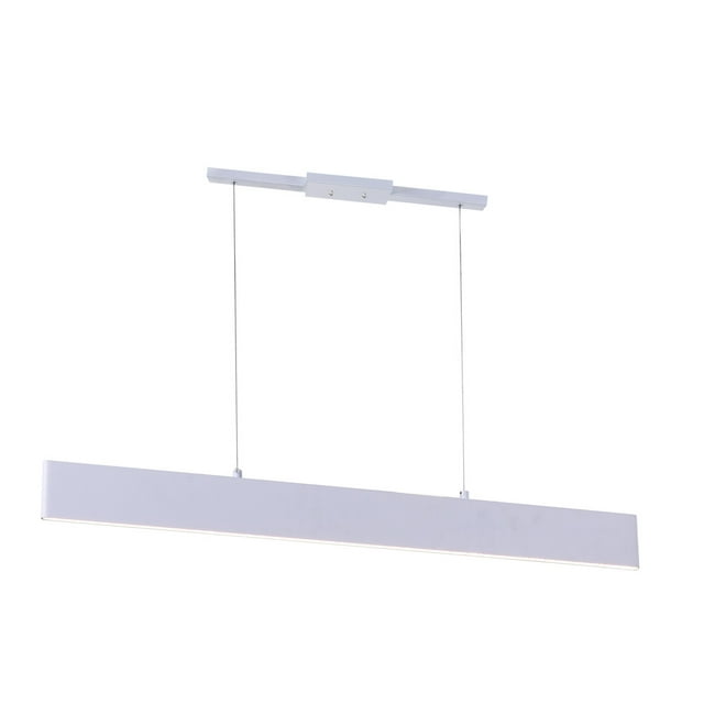 CWI Lighting Lustre à DEL avec Fini Blanc Satiné