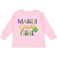 thumbnail image 3 of Inktastic Mardi Gras Girl Girls Long Sleeve Toddler T-Shirt, 3 of 5