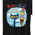 thumbnail image 3 of Pete The Cat - Screams For Ice Cream  - Women's Short Sleeve Graphic T-Shirt, 3 of 6