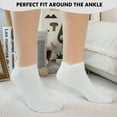 thumbnail image 3 of Loritta 30 Pairs Ankle Socks for Women Colorful Low Cut Socks Bulk Pack Womens Socks Size 9 11, 3 of 7