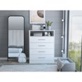 thumbnail image 4 of Miekor Furniture Dresser Atlanta, Bedroom, White W4US0014, 4 of 7