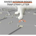 thumbnail image 2 of Extra Large Silicone Cat Litter Mat, Waterproof/Urineproof, Litter Recycling, Easy to Clean, Soft on Kitty Paws (28"X40"-Grey), 2 of 7