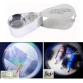 thumbnail image 3 of Lupa de bolsillo iluminada para joyería, de metal completo, 3 of 5