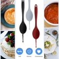 thumbnail image 5 of MindyLLL 5 Pcs Large Silicone Mixing Spoon Set, 10.63-inch Non-Stick Cooking Utensils with 3 Solid & 2 Slotted Spoons - Heat Resistant & Dishwasher Safe for Baking, Frying, Serving, 5 of 5