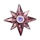thumbnail image 4 of Broche de alfiler,Broche de estrella Broche de diamantes de imitación Pin de diseño vintage,Broche de novia con forma de estrella para el pecho para hombre y mujer,Broche elegante y brillante, 4 of 8