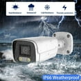 LOPNGLNG Waterproof High Resolution 8MP 4K Outdoor AHD Camera with ...