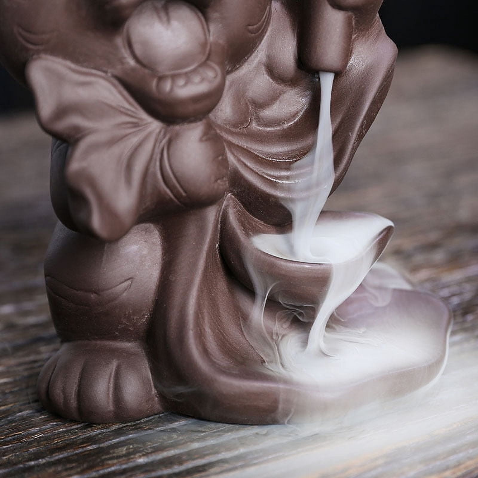 Smoke Waterfall Incense Holder Backflow Incense Burner Aroma Burner for Yoga/Meditation/Tea Ceremony/Home Living Room/Office Decoration