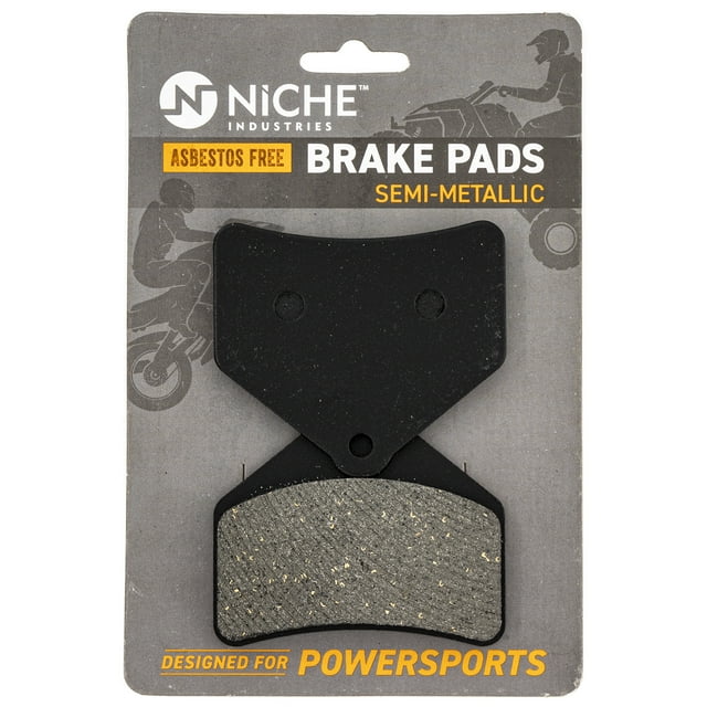 Niche Brake Pad Set Arctic Cat CrossFire Firecat Lynx 2000 Rear Semi-Metallic 519-KPA2501D