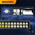 GOOACC Led Light Bar 42Inch 240W Curved off Road Lights for Trucks ATV