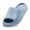 haze blue, variant on Kids Cloud Slides Slippers For Girls Boys,Pillow House Slippers Non-Slip Super Soft Quick Drying Shower Cushioned Slides Bathroom Thick Sole Sandals Indoor Outdoor Slippers