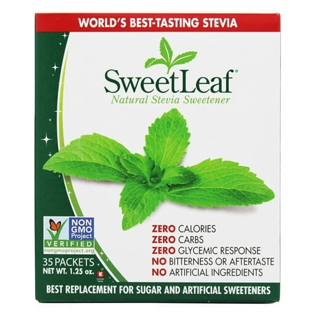SweetLeaf Stevia Sweetener, 100% Natural