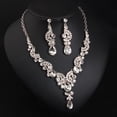 thumbnail image 2 of La Boda Conjunto De Joyas Glamuroso Collar Y Pendientes-plateado XianweiShao 9024719144047, 2 of 5