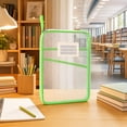 thumbnail image 5 of Mesh Zipper File Bag with Handle Transparent Storage Tote Portable Organizer Pouch for Office Document Supplies, 5 of 5