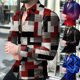 thumbnail image 4 of Hombres Impreso Cardigan Solapa Moda Botón Camisa Slim Casual Manga Larga Tops UHUSE Camisa, 4 of 9