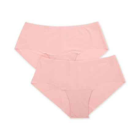 

Women s Magic Bodyfashion 46HI Dream Invisibles Hipster Panty - 2 Pack (Blush Pink S)