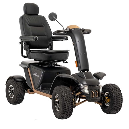 Pride Mobility Baja Wrangler 2 BA400 Mobility Scooter, Desert Sand, 100 AH 16" x 16"- 18"