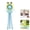 Blue, variant on Portable Stroller Fan with Flexible Octopus Tripod, 3 Speeds Rechargeable Baby Fan for Crib Car Seat, Battery Operated Small Desk Fan with Type-C, Clip on Fan for Stroller Treadmill Bike Travel
