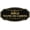 Black Gold, variant on Signs ByLITA Victorian Smile You're On Camera Sign - Laser-Engraved Lettering | Durable ABS Plastic | Vibrant Colors | Powerful Foam Tape (Brushed Silver) - Large