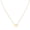 Gold D, variant on Stainless Steel Heart Initial Necklace for Women Dainty Simple Elegant 26 Letters of the English Alphabet Collarbone Chain Jewelry Gold I