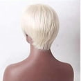thumbnail image 5 of 〖SUCS〗Women's Fashion Wig White Synthetic Hairshort Wigs hair Wave Wig, 5 of 5