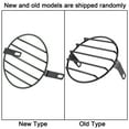 thumbnail image 4 of Motorcycle Headlight Grill, 7.09in Diameter Iron Protective Front Light Grille Cover  For Motorbike, 4 of 8