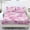 Cherry Blossom, variant on POLERO Retro Boho Floral Fitted Sheets Set for King Size Beds 3 Pieces Elastic Bedding Sheets with 9.8 Inches Standard Pocket Wrinkle Free Bed Sheet Set Easy & Secure Fit