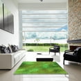 thumbnail image 7 of Ahgly Company Machine Washable Indoor Rectangle Transitional Green Area Rugs, 8' x 10', 7 of 7